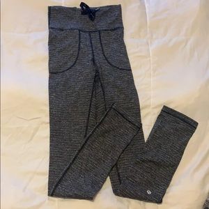 Lululemon High Waisted Straight Leg Pant